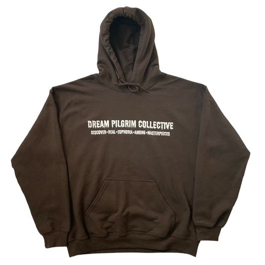 VOL. 3 Logo Hoodie - Brown