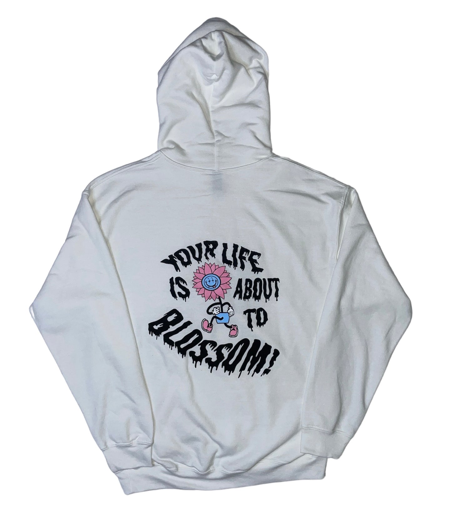 VOL. 4 Blossom Hoodie - White