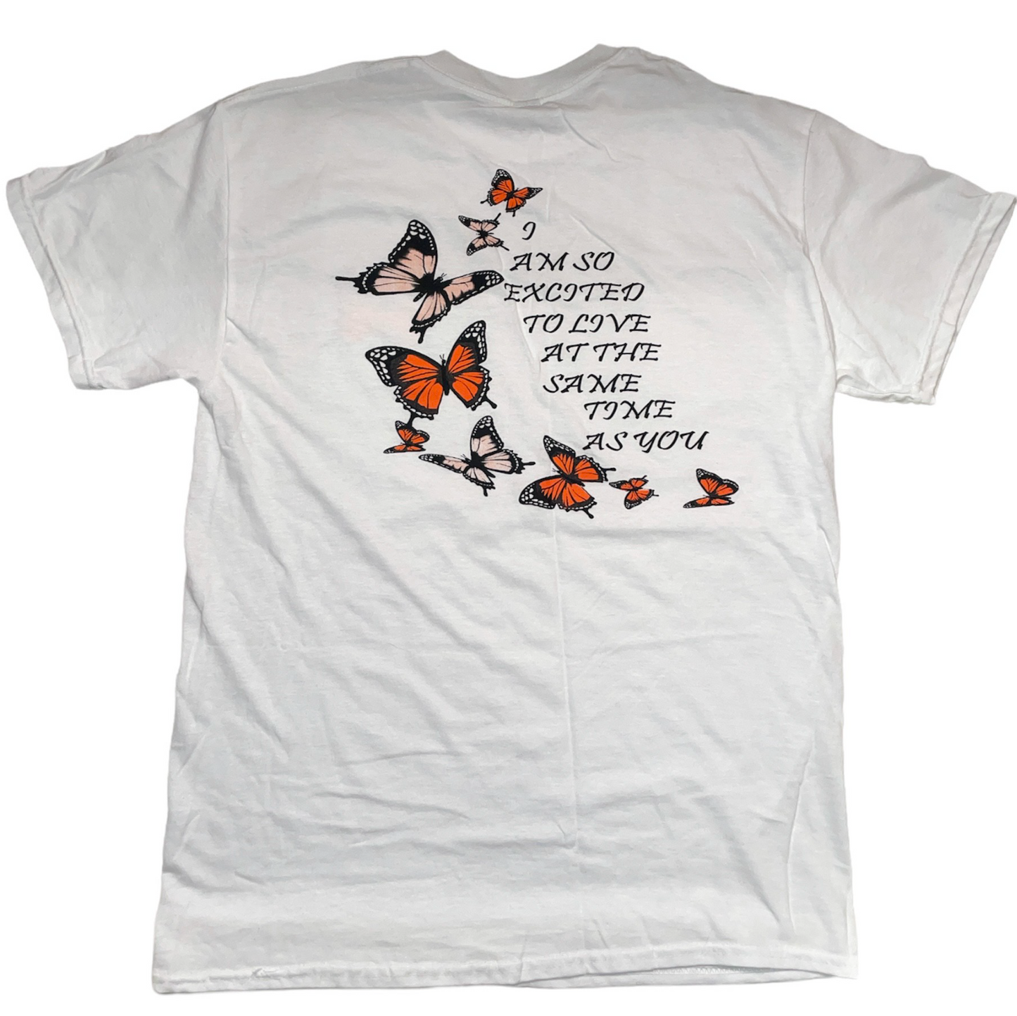 VOL. 1 Butterfly Tee - White